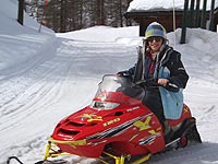 motoslitte a Cervinia